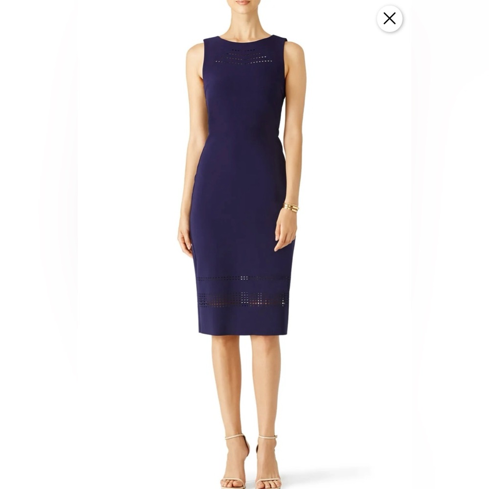 Parker Cory sheath midi dress